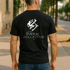 Mens Tees- Park Collective- Scoot- Black