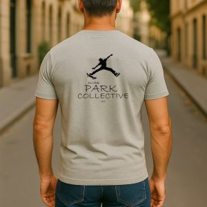 Mens Tees- Park Collective- Skate- Heather Haze