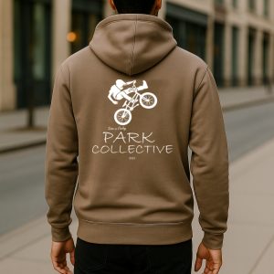 Unsex Zipped Hoodie- Park Collective- Ride- Tan