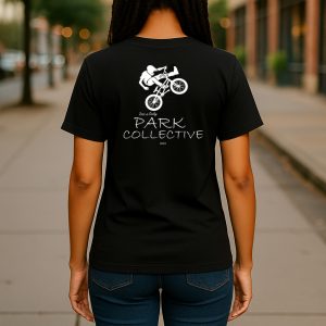 Women's T-Shirt- Park Collective- Ride- Black