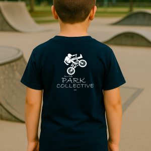 Youth T-Shirts- Park Collective- Ride- Deep Navy