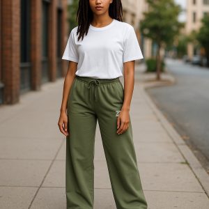 Women's wide leg joggers